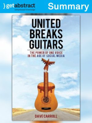 cover image of United Breaks Guitars (Summary)